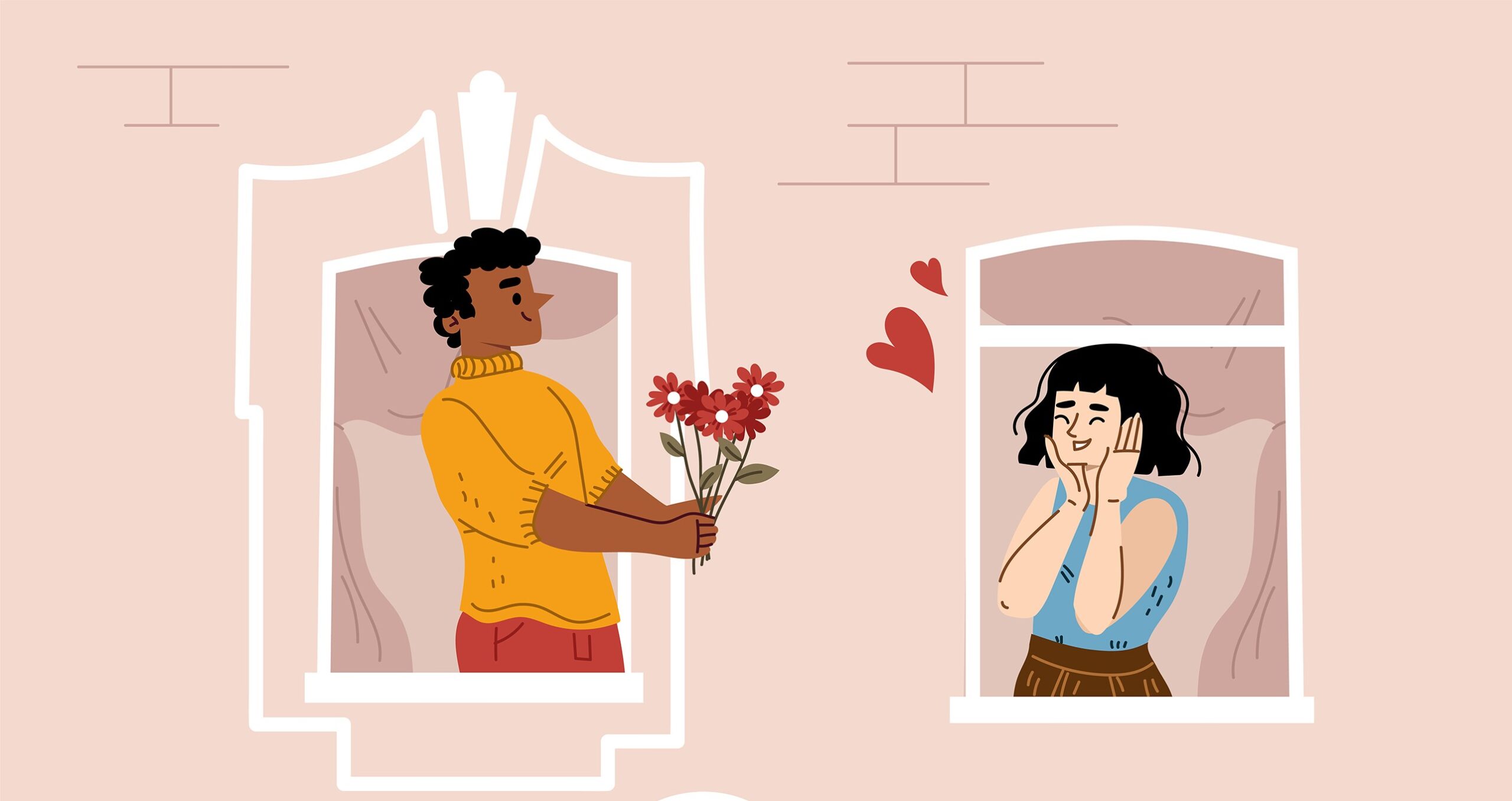 Cute texts to send to your girlfriend Image by upklyak on Freepik
